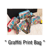 “ Graffiti Print Crossbody “