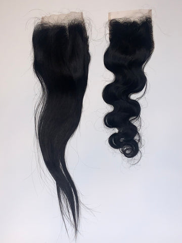 STRAIGHT OR BODY WAVE CLOSURE